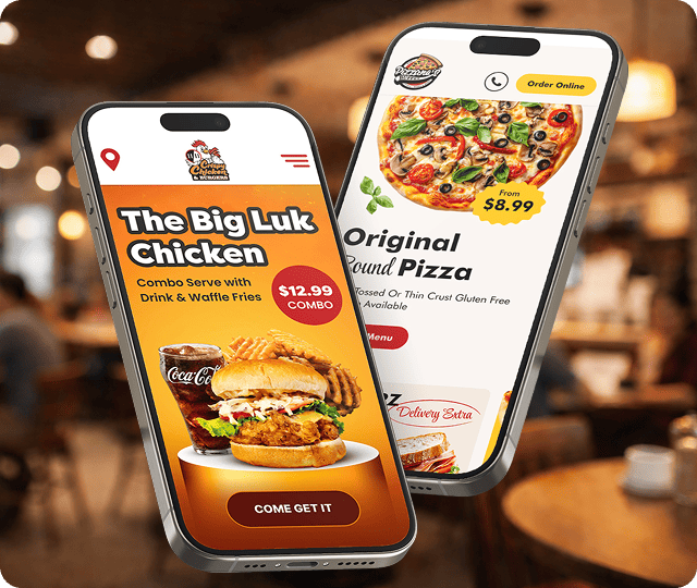 Custom Restaurant Website Design